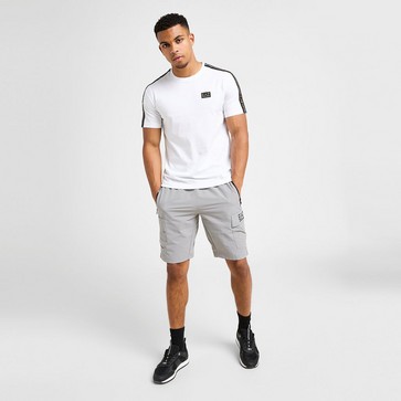Muški T-shirt EMPORIO ARMANI 7 T-SHIRT TAPE BADGE T WHT