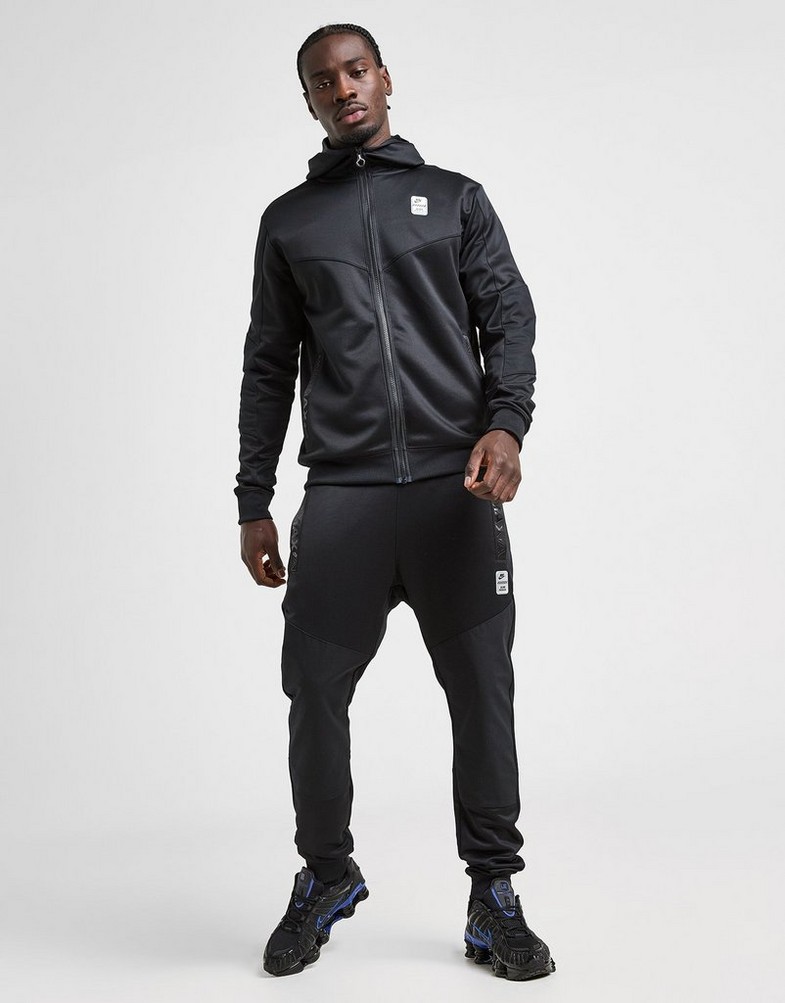 Bluză pentru bărbați NIKE BLUZĂ CU GLUGĂ M AIRMAX PKFZHD IF0016-010 Negru