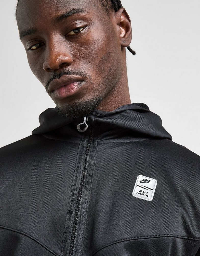 Bluză pentru bărbați NIKE BLUZĂ CU GLUGĂ M AIRMAX PKFZHD IF0016-010 Negru
