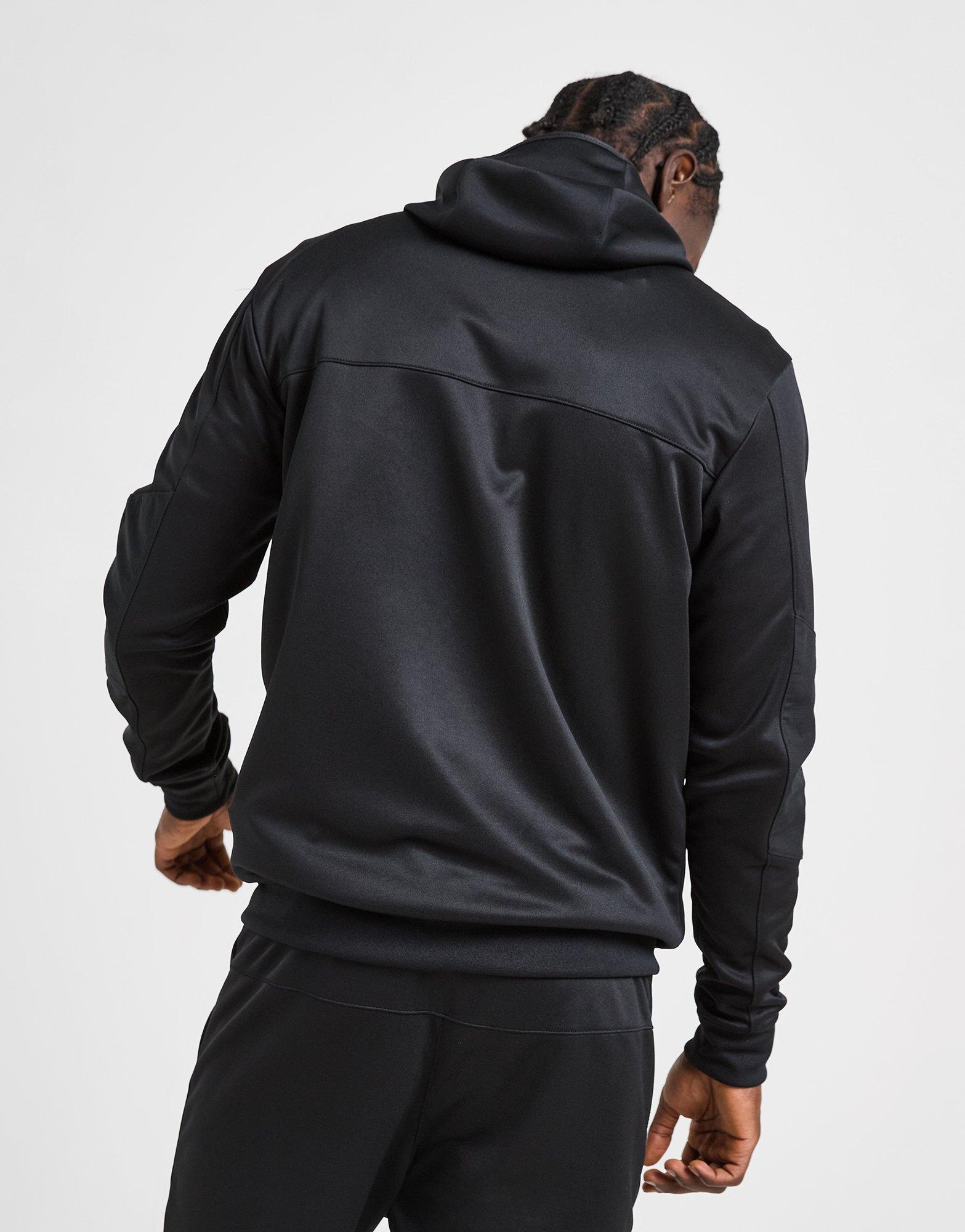 Vyriškas džemperis NIKE DŽEMPERIS UŽSEGAMAS   SU GOBTUVU M AIRMAX PKFZHD IF0016-010 Juoda