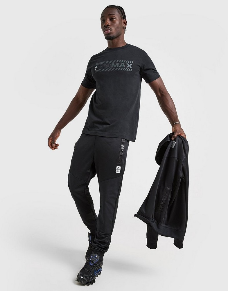 Pánske nohavice NIKE NOHAVICE  M NSW AIR MAX PK JOGGER IF0019-010 Čierna