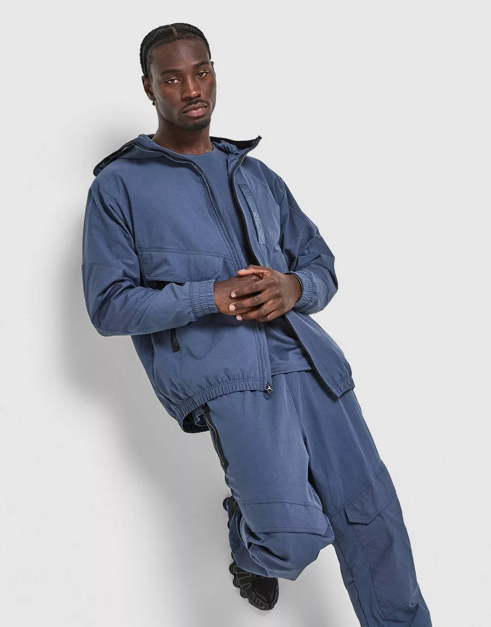 NIKE КОФТА НА БЛИСКАВЦІ З   КАПЮШОНОМ M AIR MAX WVN JKT, фото 1 з 6