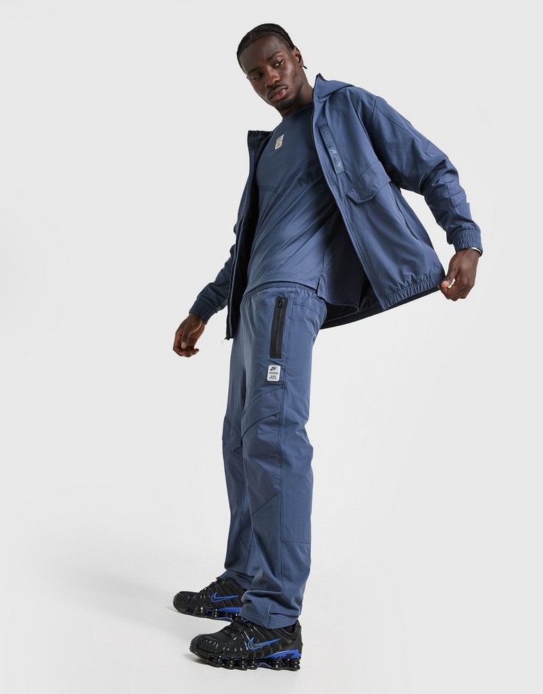Pánske nohavice NIKE NOHAVICE  M NSW AIR MAX WVN CARGO PANT IF0020-402 Tmavomodrá