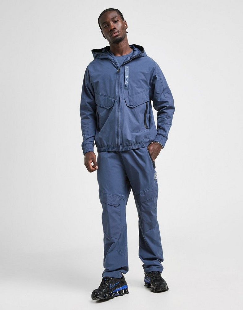 Pánske nohavice NIKE NOHAVICE  M NSW AIR MAX WVN CARGO PANT IF0020-402 Tmavomodrá