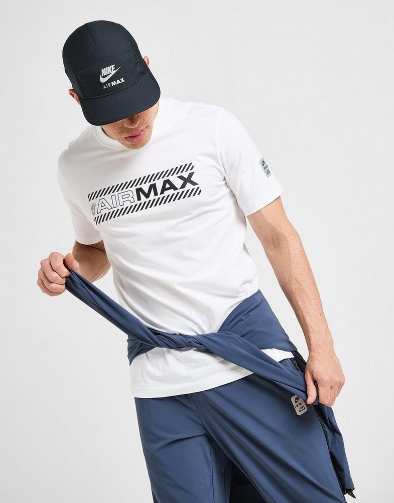 Tricou pentru bărbați NIKE TRICOU M NSW AIR MAX SS TEE IF0014-100 Alb