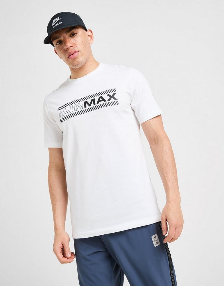 Tricou pentru bărbați NIKE TRICOU M NSW AIR MAX SS TEE IF0014-100 Alb