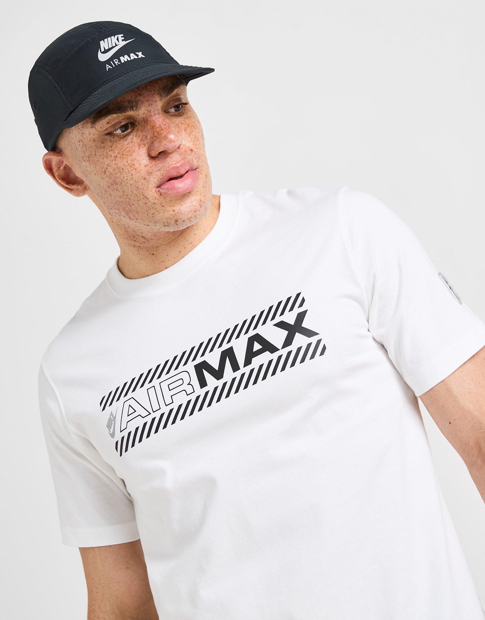 Чоловічі футболки NIKE ФУТБОЛКА M NSW AIR MAX SS TEE IF0014-100 Білий