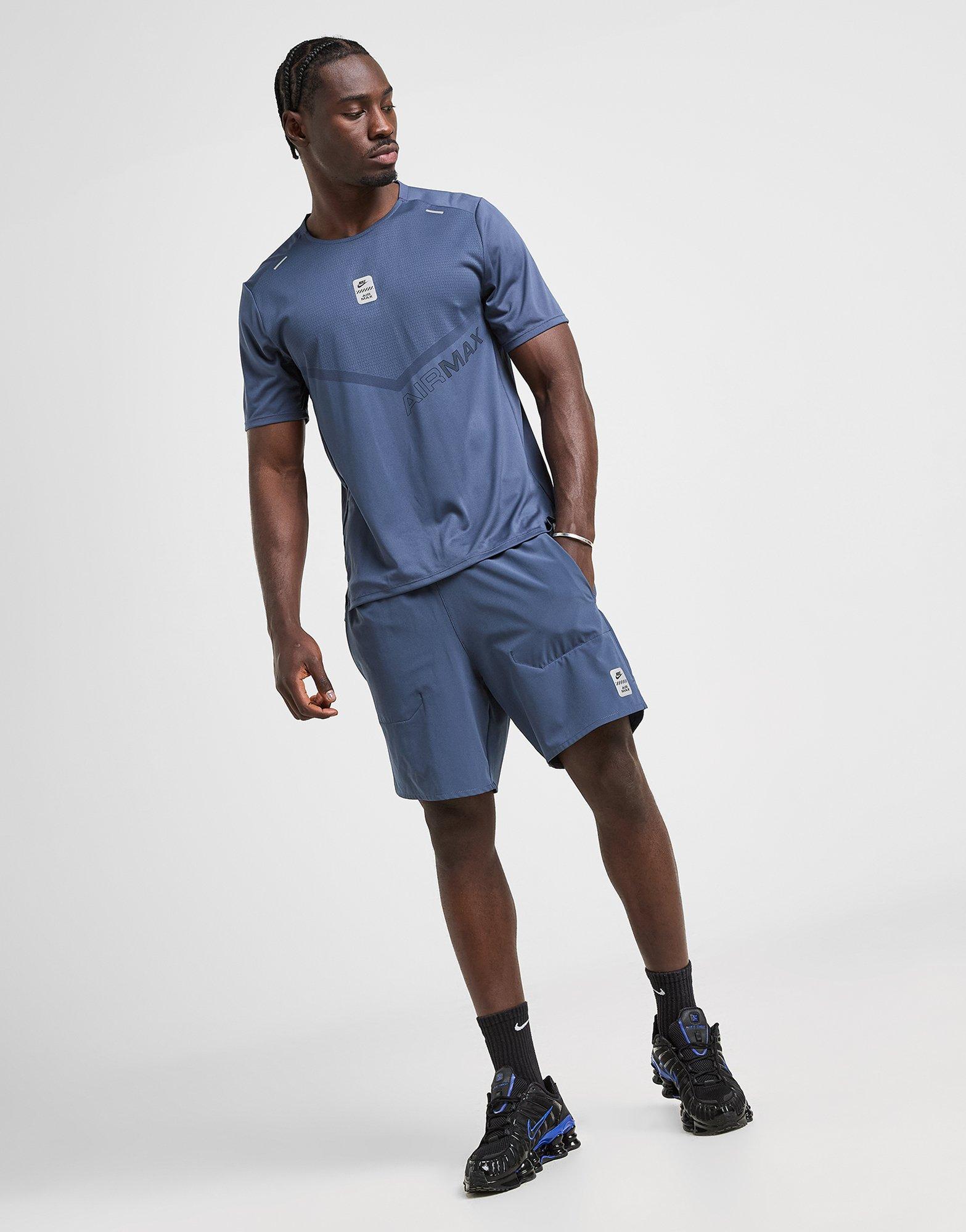 Чоловічі футболки NIKE ФУТБОЛКА M NSW AIR MAX TC PK DF TEE IF0395-402 Темно-синій