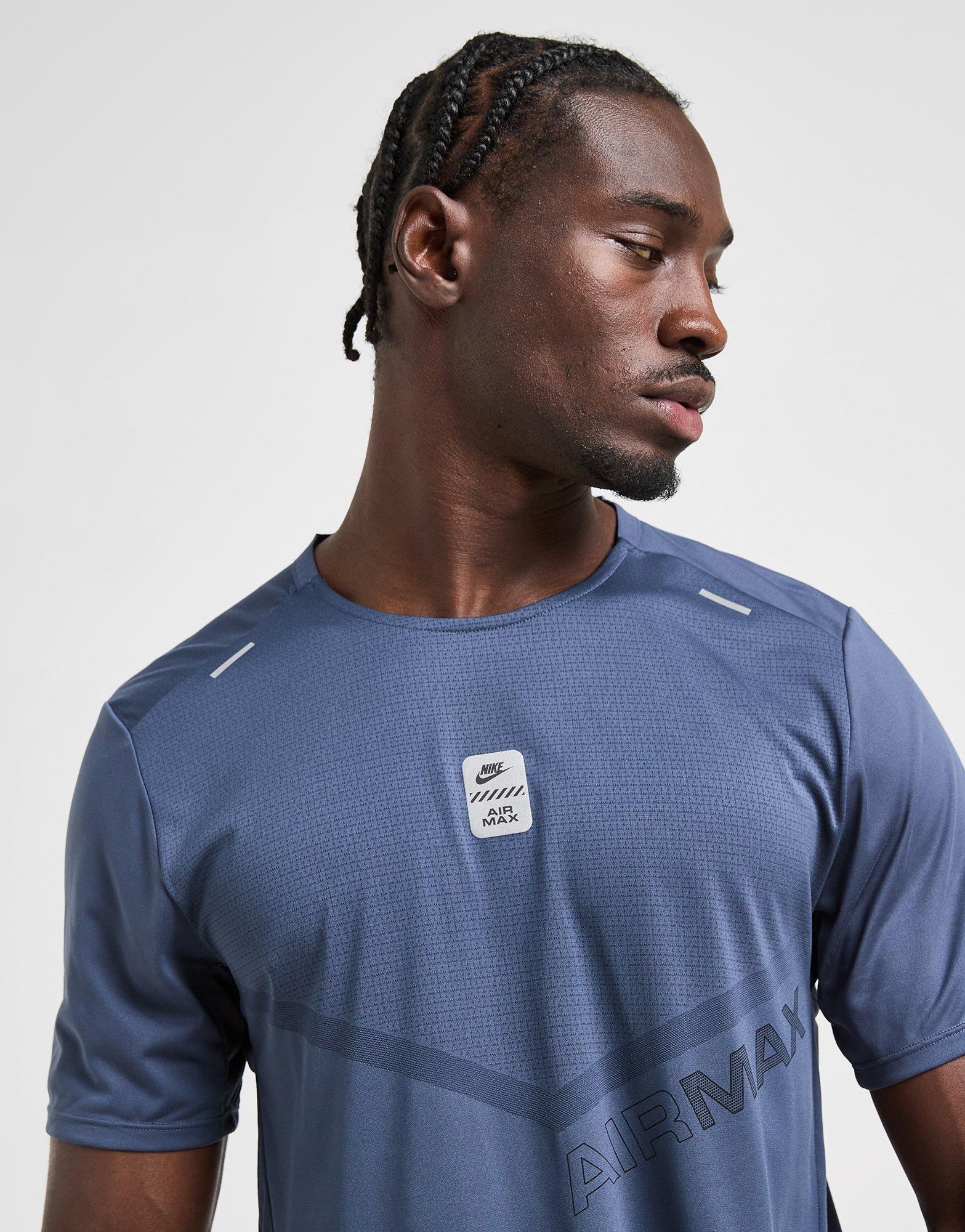 Чоловічі футболки NIKE ФУТБОЛКА M NSW AIR MAX TC PK DF TEE IF0395-402 Темно-синій