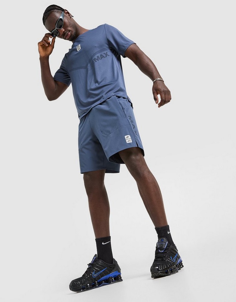 Pánske šortky NIKE ŠORTKY  M NSW AIR MAX TC ST WV SHORTS IF0850-402 Tmavomodrá