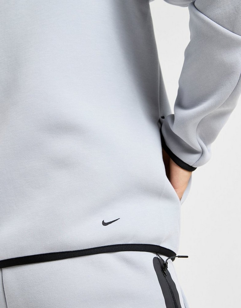 Bluză pentru bărbați NIKE BLUZĂ CU GLUGĂ M NK TCH MIX WR HOODIE IH4302-012 Gri