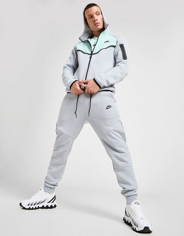 Pantaloni pentru bărbați NIKE PANTALONI  M NK TCH MIX JGGR IH4303-012 Gri