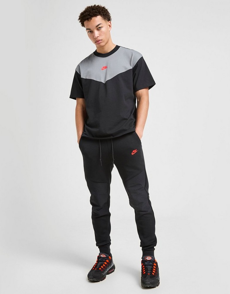 Férfi póló NIKE PÓLÓ M NK TCH MIX TEE IH4301-010 Fekete