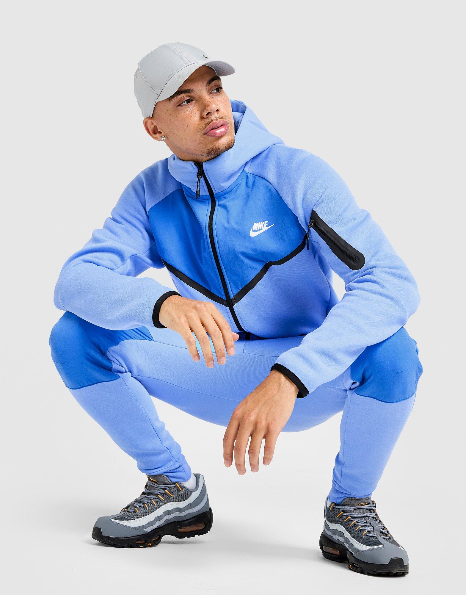 Nike Pulóver Cipzáras Kapucnis M Nk Tch Mix Wr Hd