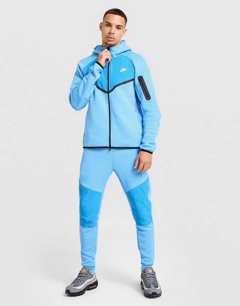 NIKE SPODNIE M NK TCH MIX JGGR IH4303-412 Niebieski