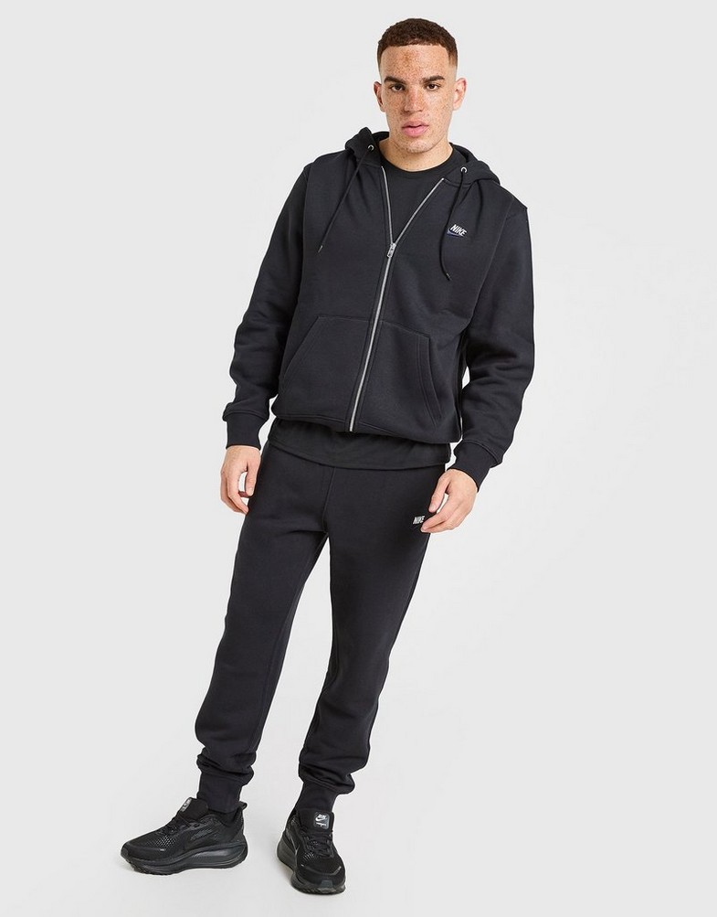 Bluză pentru bărbați NIKE BLUZĂ CU GLUGĂ M NSW CLUB DT HDFZ IH4297-010 Negru