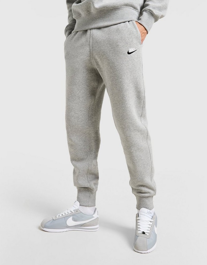 Pánske nohavice NIKE NOHAVICE  M NSW CLUB DT JGGR BB IH4298-063 Sivá