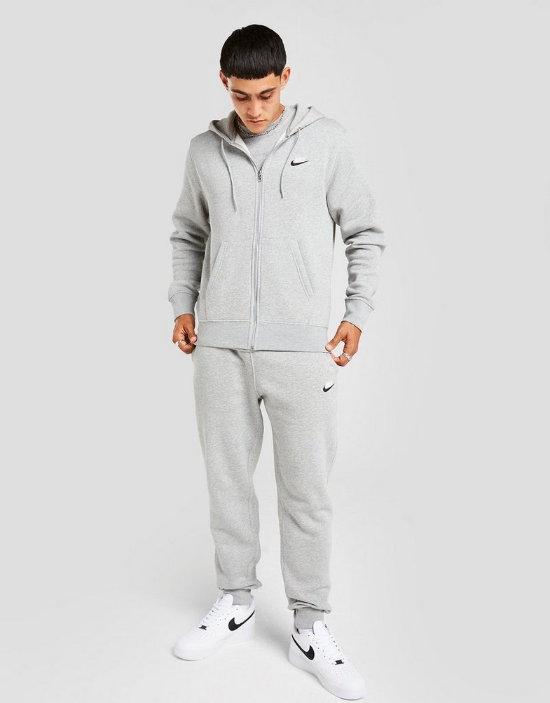 Bluză pentru bărbați NIKE BLUZĂ M NSW CLUB DT HOODIE FZ BB IH4297-063 Gri