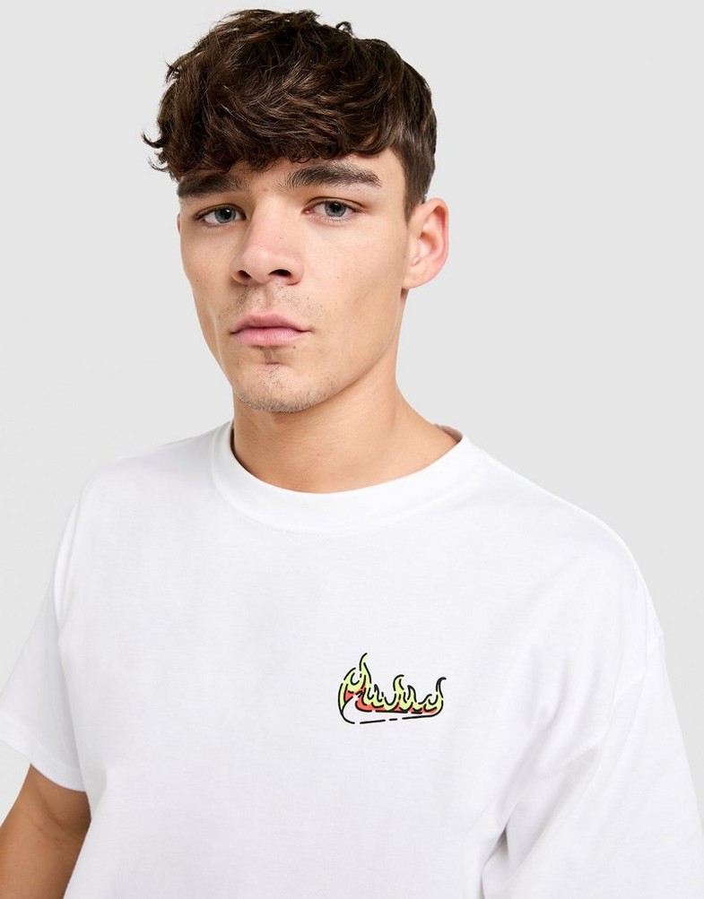 Tricou pentru bărbați NIKE TRICOU U NSW TEE M90 OC LG GFX SEGB HQ9256-100 Alb
