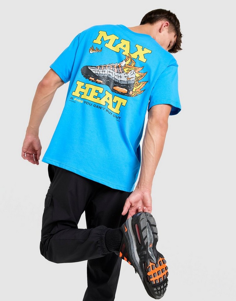 Vyriški marškiniai NIKE MARŠKINĖLIAI U NSW TEE M90 OC LG GFX SEGB HQ9256-406 Mėlyna