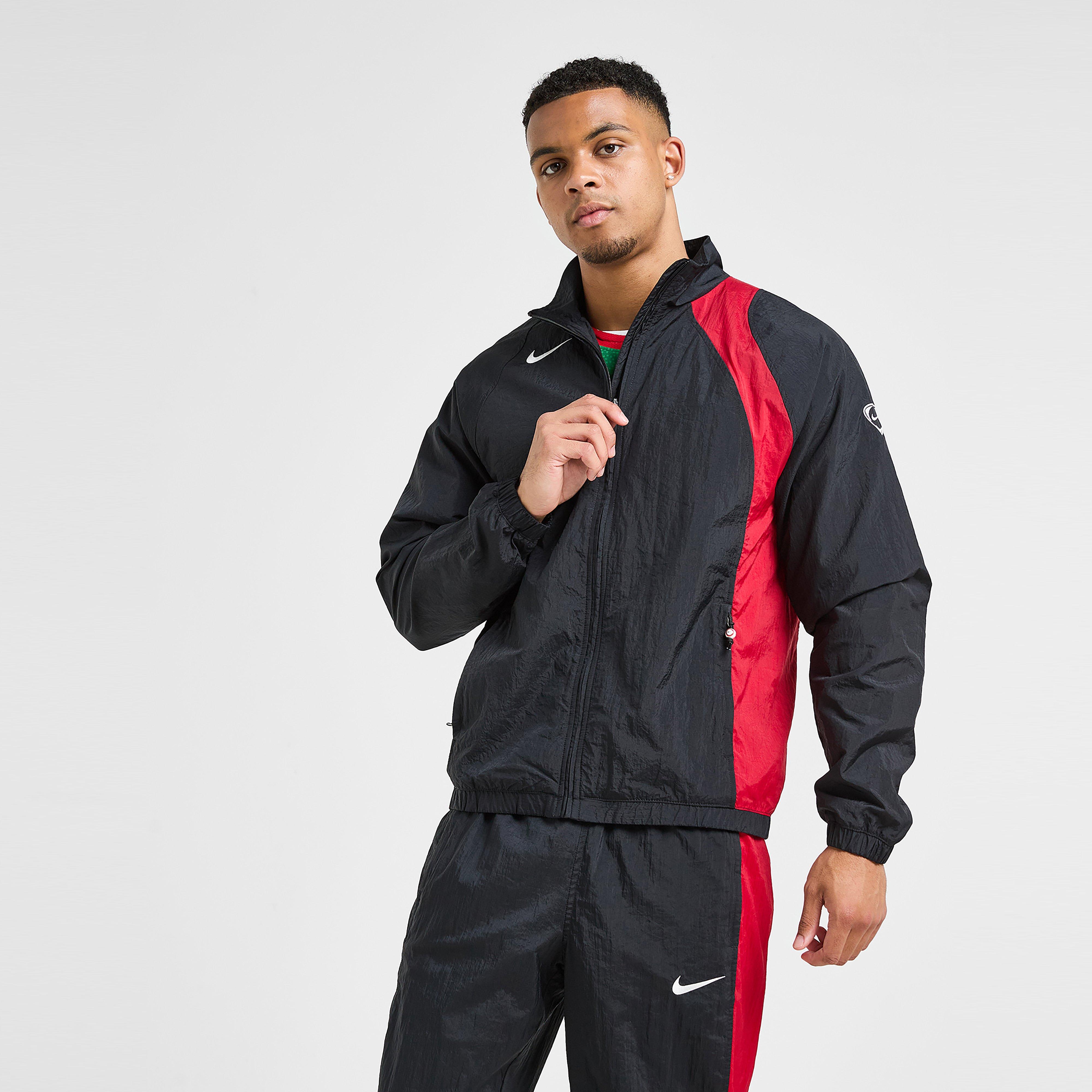 Férfi pulóverek NIKE PULÓVER CIPZÁRAS M NK RPLT90TRK JKT