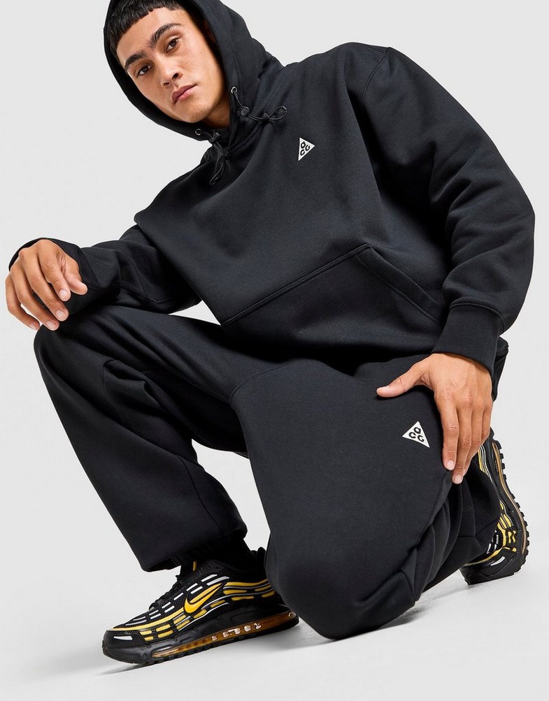 Pantaloni pentru bărbați NIKE PANTALONI  U ACG TUFF FLC PANT TRIANGLE IH0717-010 Negru