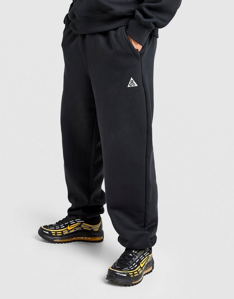 Pantaloni pentru bărbați NIKE PANTALONI  U ACG TUFF FLC PANT TRIANGLE IH0717-010 Negru