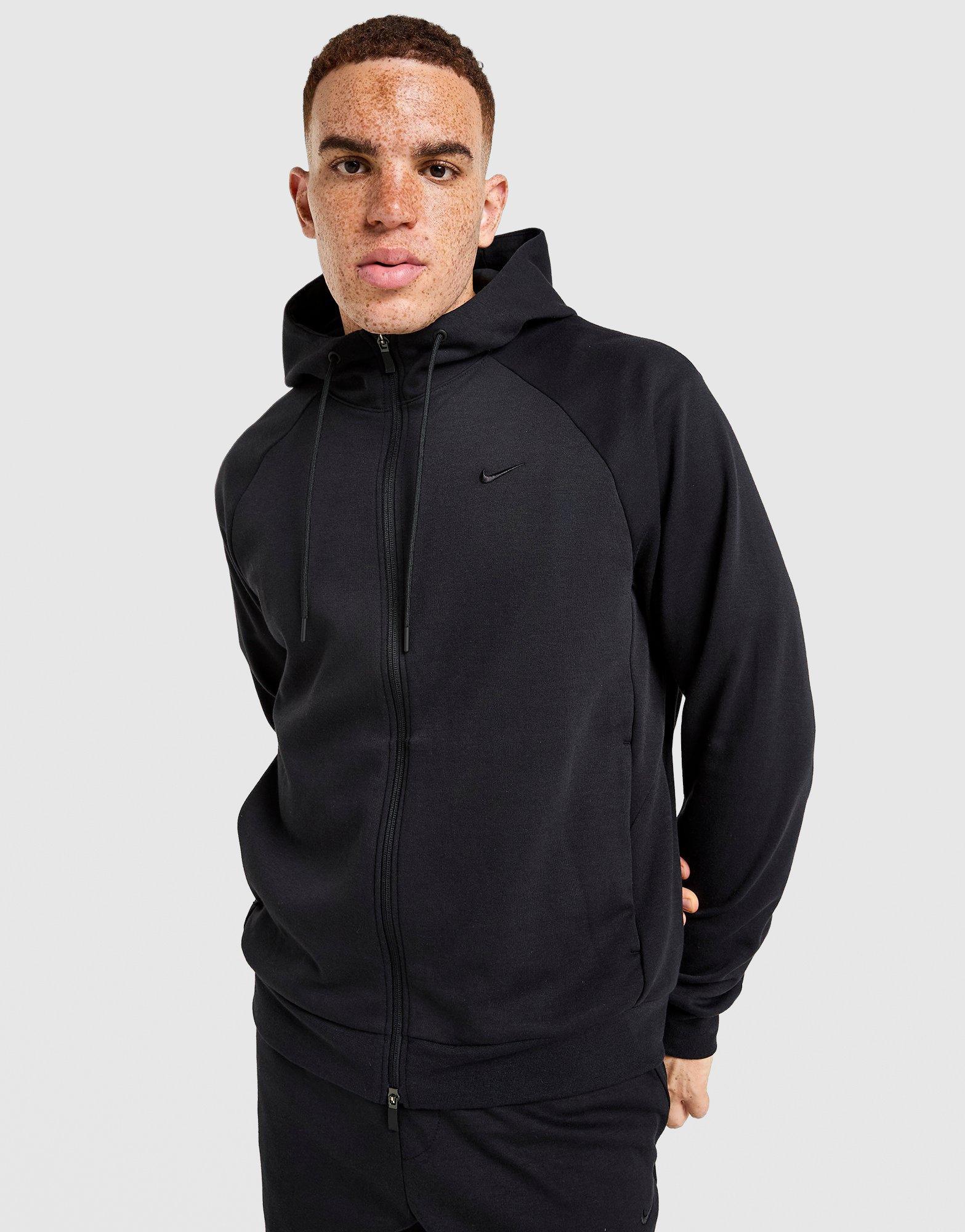 Pánska mikina NIKE MIKINA S KAPUCŇOU M NK UVPRIMARY FZ FZ0967-010 Čierna