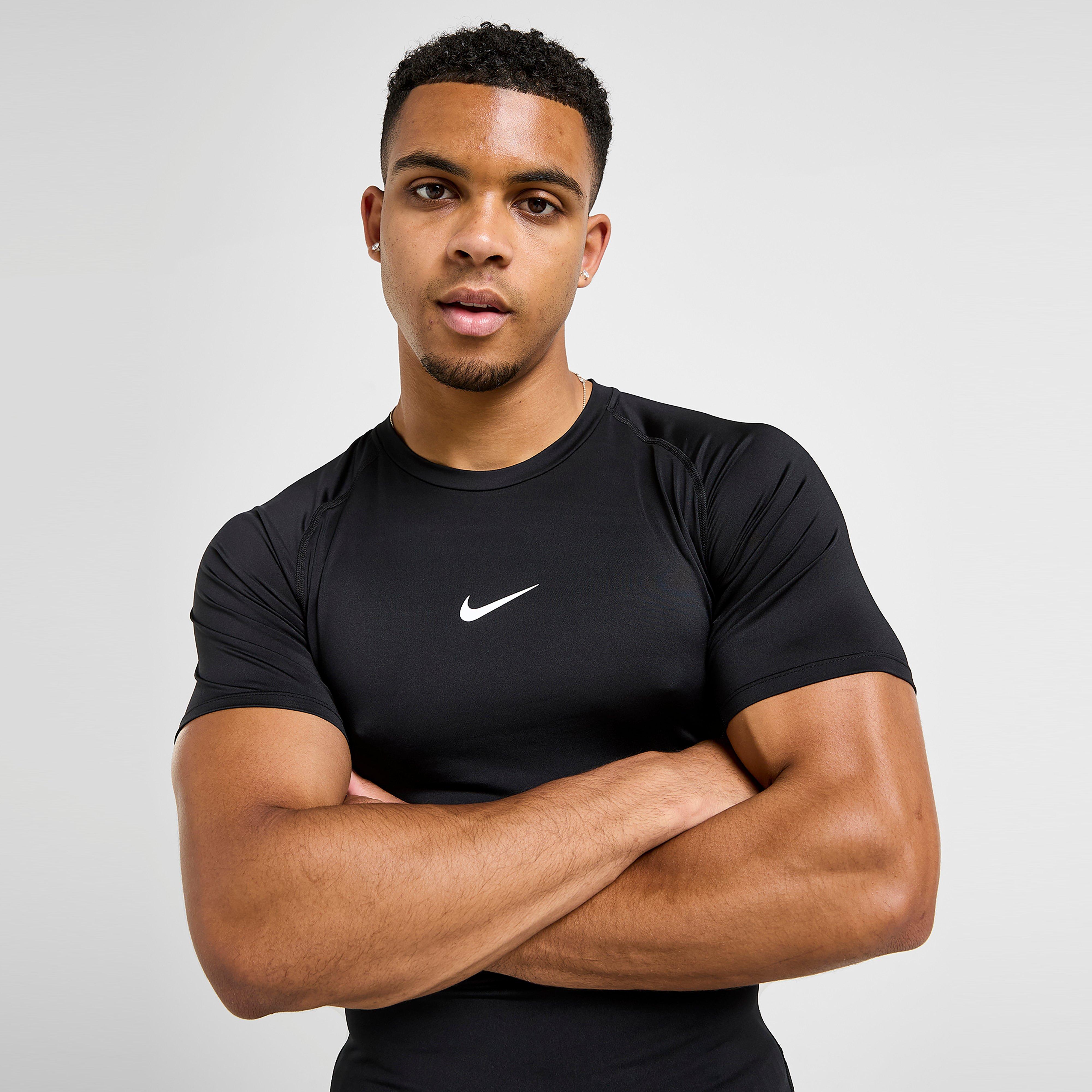 Férfi póló NIKE PÓLÓ M NP DF TIGHT TOP SS