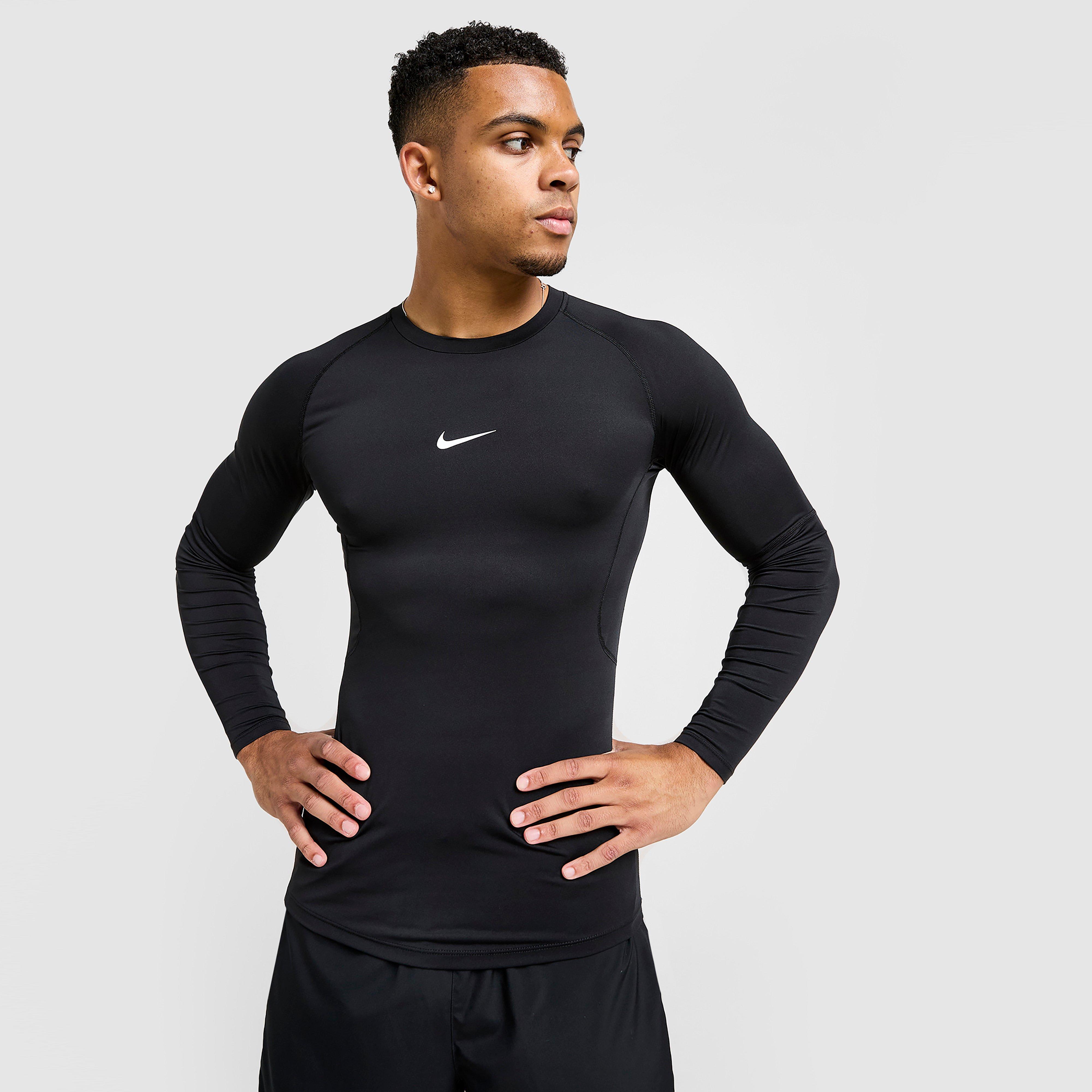 Férfi póló NIKE PÓLÓ M NP DF TIGHT TOP LS