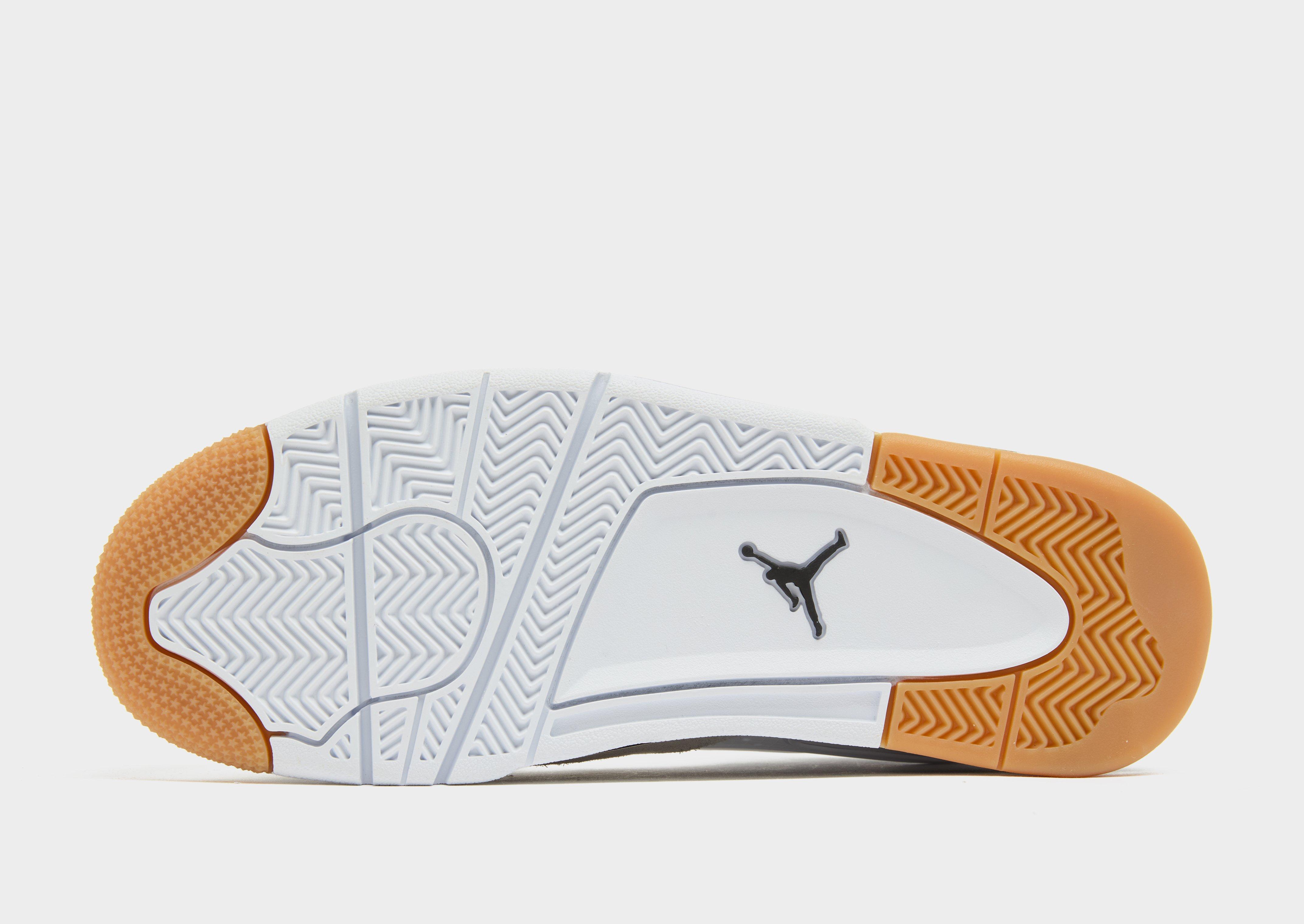 Buty sneakersy męskie AIR JORDAN 4 RM FQ7939-110 Biały