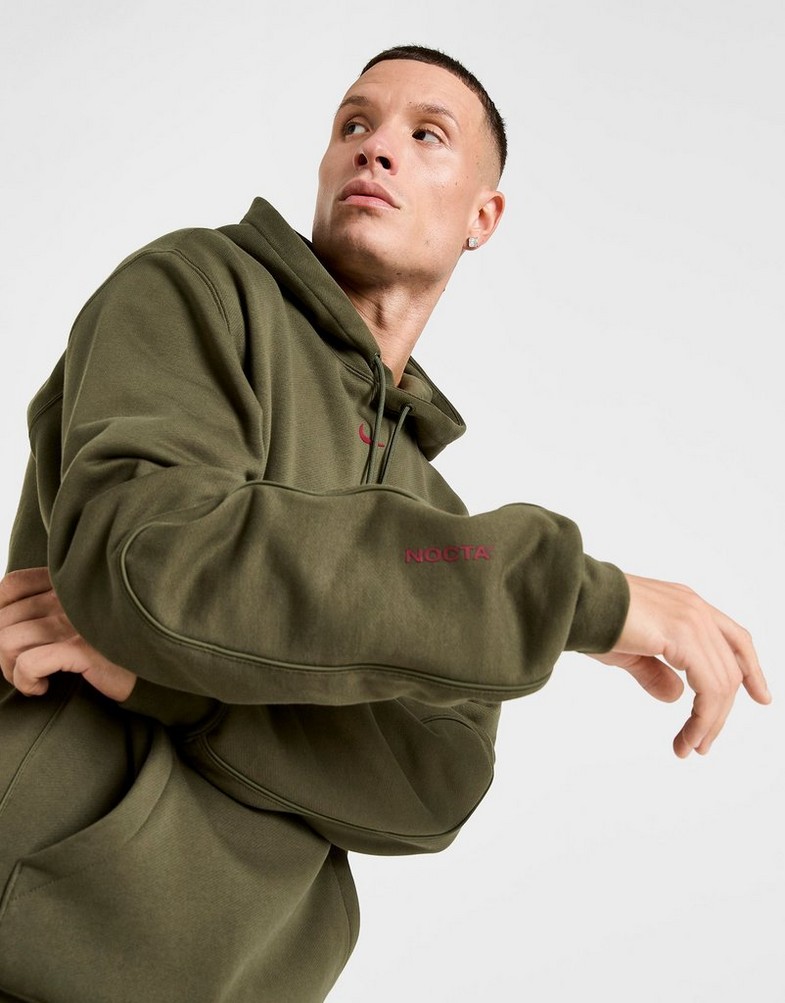 Bluză pentru bărbați NIKE BLUZĂ CU GLUGĂ M NRG CS HOODIE FLC 2 HM5762-325 Kaki