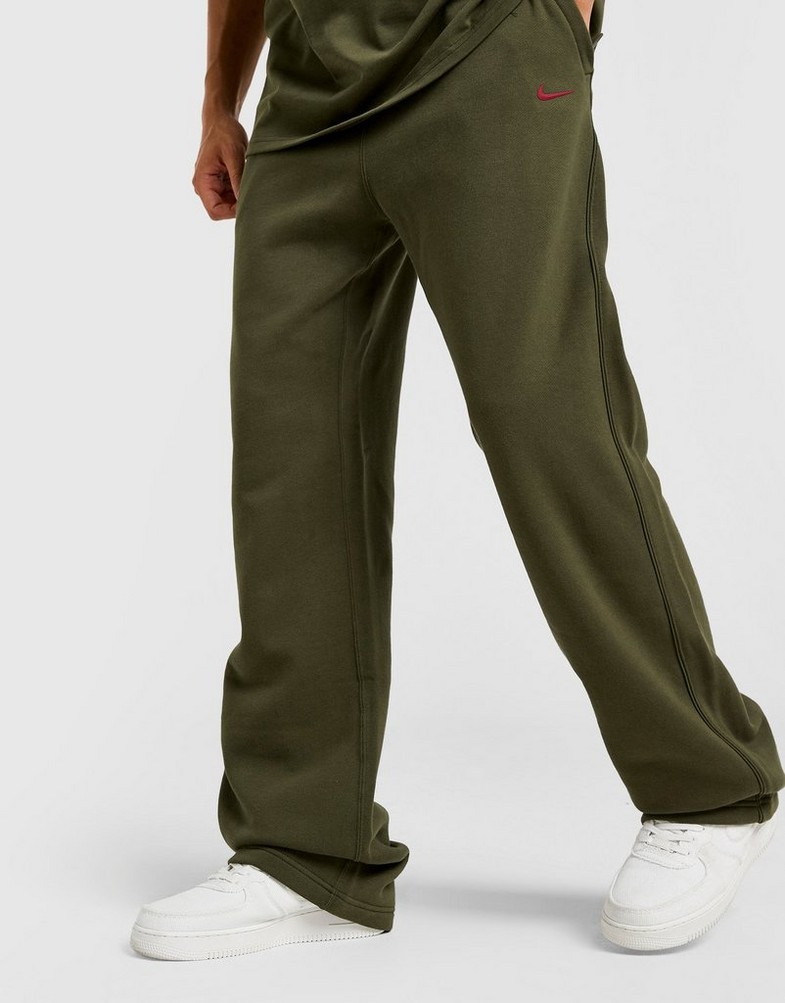 Vyriškos kelnės NIKE KELNĖS M NRG NOCTA CS PANT FLC OH FZ4675-325 Rusvai žalsva