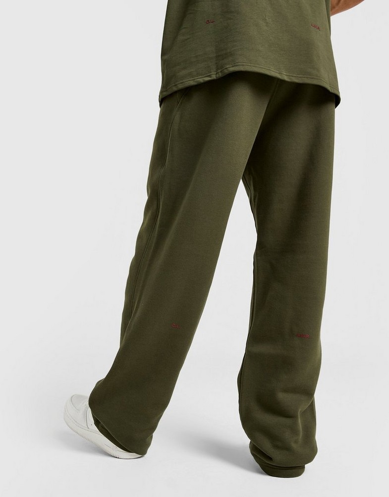 Vyriškos kelnės NIKE KELNĖS M NRG NOCTA CS PANT FLC OH FZ4675-325 Rusvai žalsva