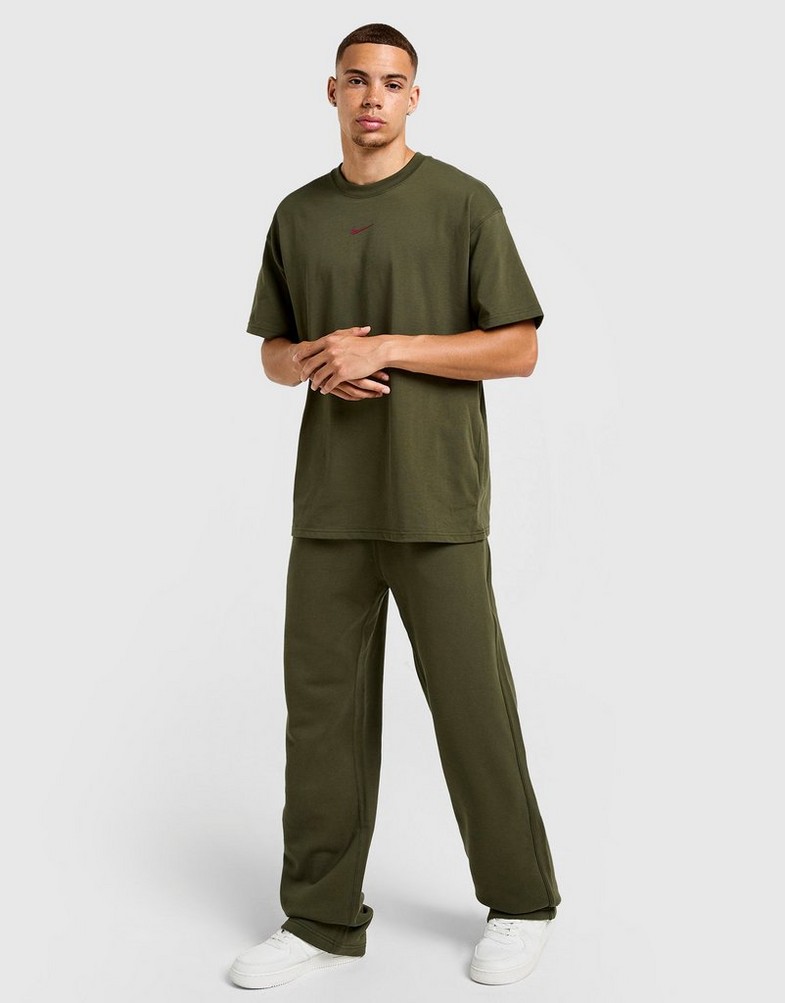 Vyriškos kelnės NIKE KELNĖS M NRG NOCTA CS PANT FLC OH FZ4675-325 Rusvai žalsva