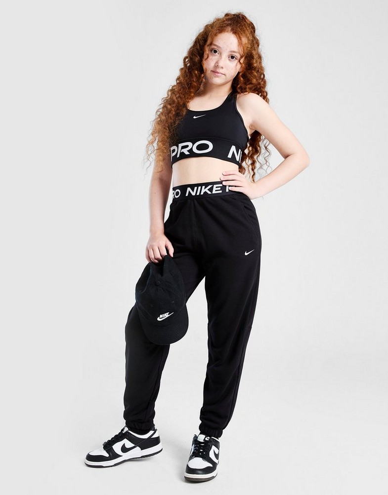 Vaikiškos kelnės NIKE KELNĖS G NP DF FLC JGGR HV0289-011 Juoda