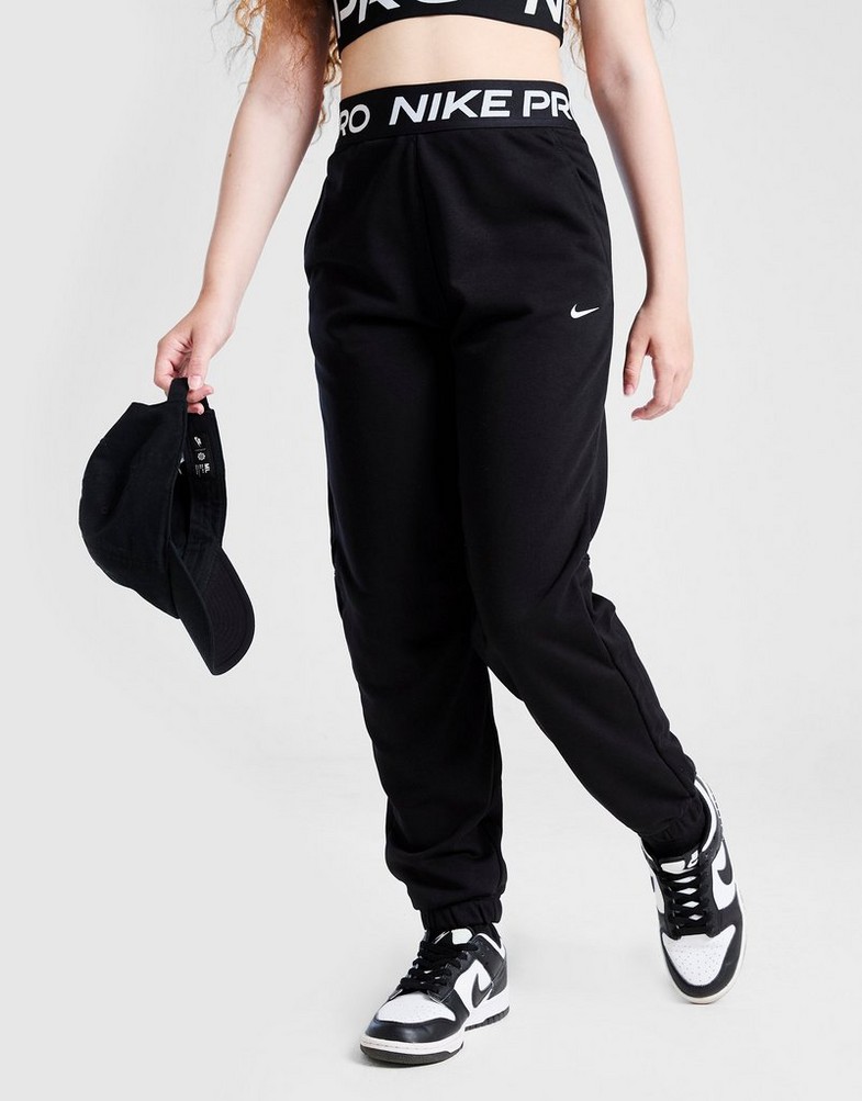 Vaikiškos kelnės NIKE KELNĖS G NP DF FLC JGGR HV0289-011 Juoda