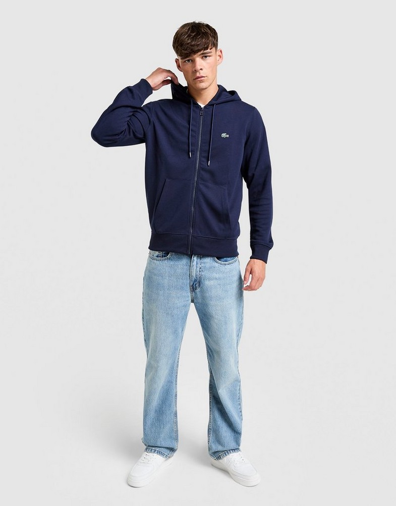 Vyriškas džemperis LACOSTE DŽEMPERIS UŽSEGAMAS URBAN SWEATSHIRT SH5545166 Tamsiai mėlyna