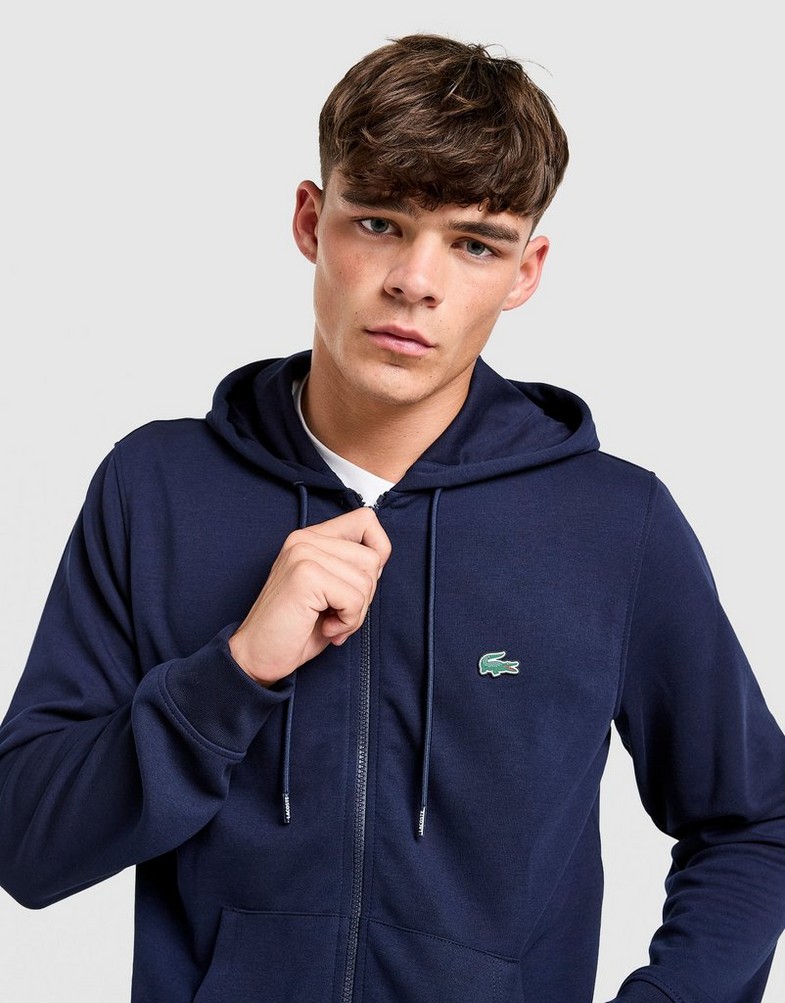 Vyriškas džemperis LACOSTE DŽEMPERIS UŽSEGAMAS URBAN SWEATSHIRT SH5545166 Tamsiai mėlyna