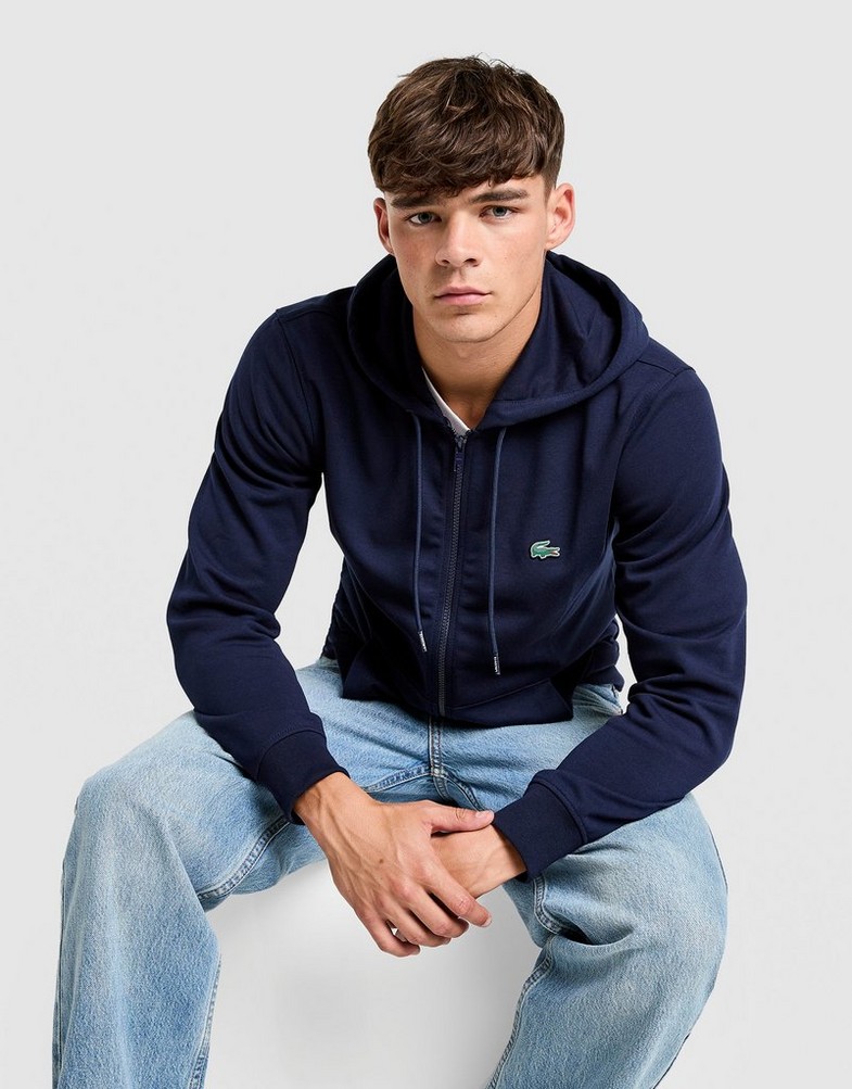 Vyriškas džemperis LACOSTE DŽEMPERIS UŽSEGAMAS URBAN SWEATSHIRT SH5545166 Tamsiai mėlyna