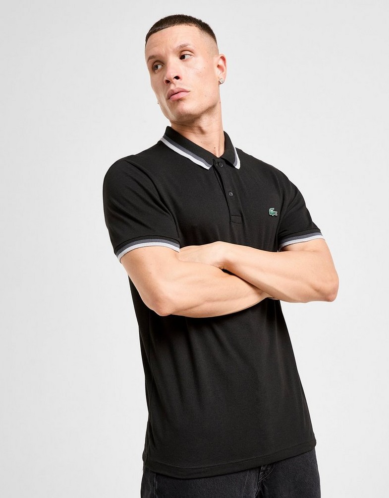 Vyriški polo marškinėliai LACOSTE POLO POLO DH9740031 Juoda