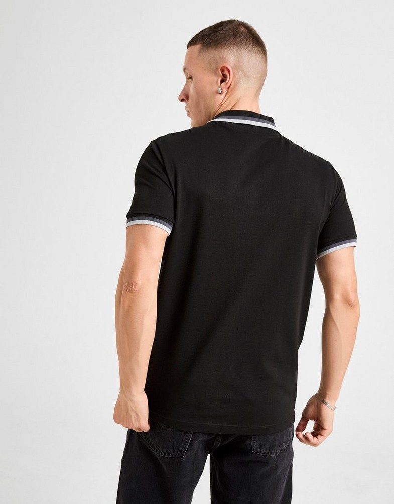 Vyriški polo marškinėliai LACOSTE POLO POLO DH9740031 Juoda
