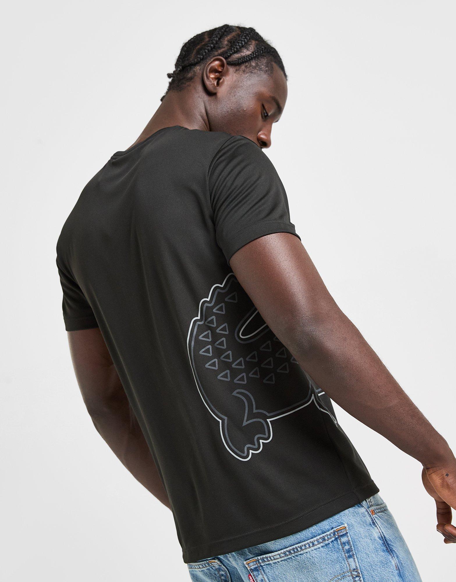 Мъжка тениска LACOSTE ТЕНИСКА ТЕНИСКА TH7403031 Черен