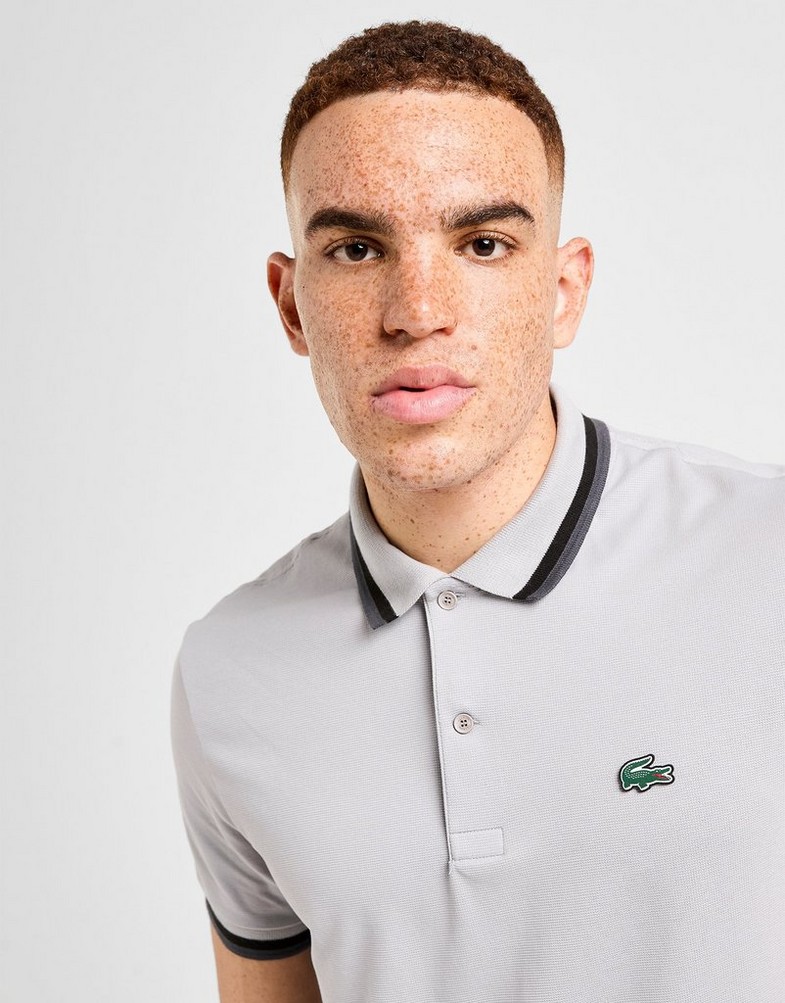 Vyriški polo marškinėliai LACOSTE POLO POLO DH97406SY Pilka