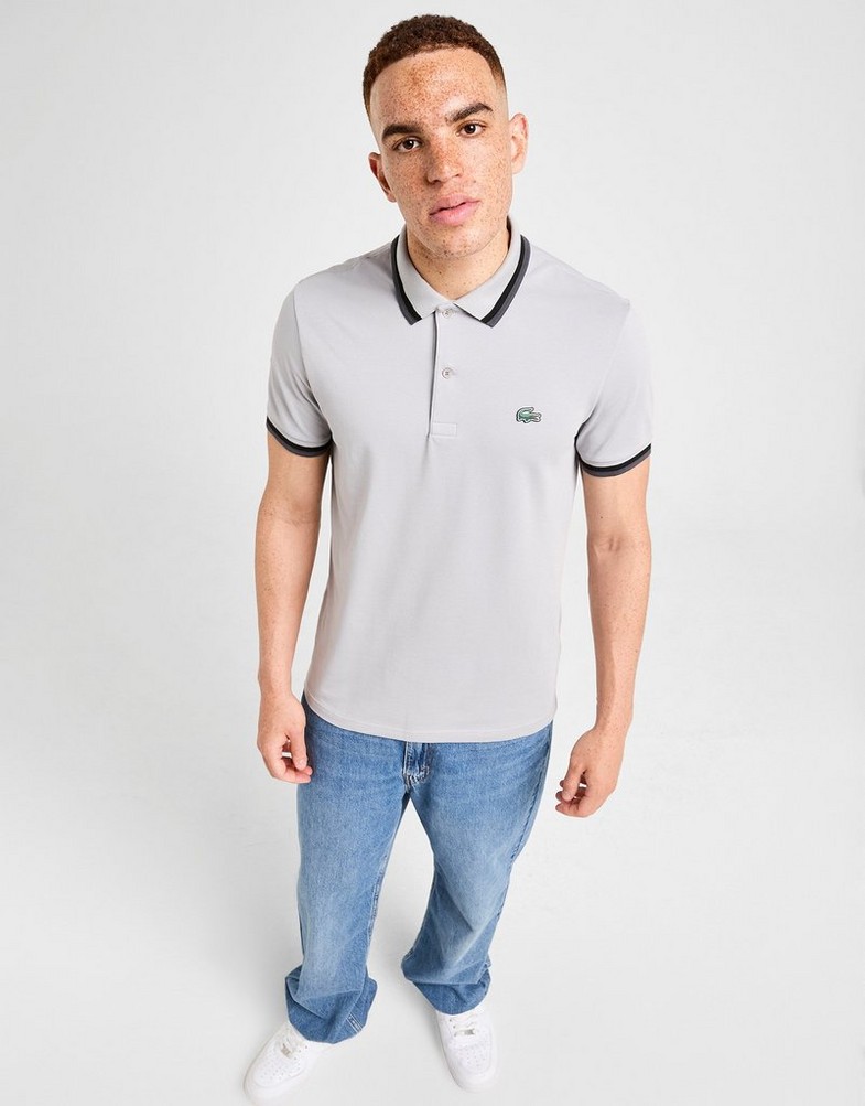Vyriški polo marškinėliai LACOSTE POLO POLO DH97406SY Pilka