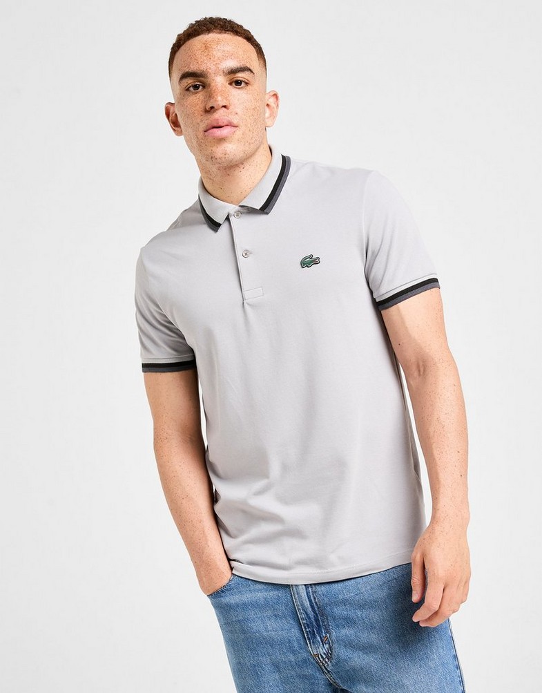 Vyriški polo marškinėliai LACOSTE POLO POLO DH97406SY Pilka