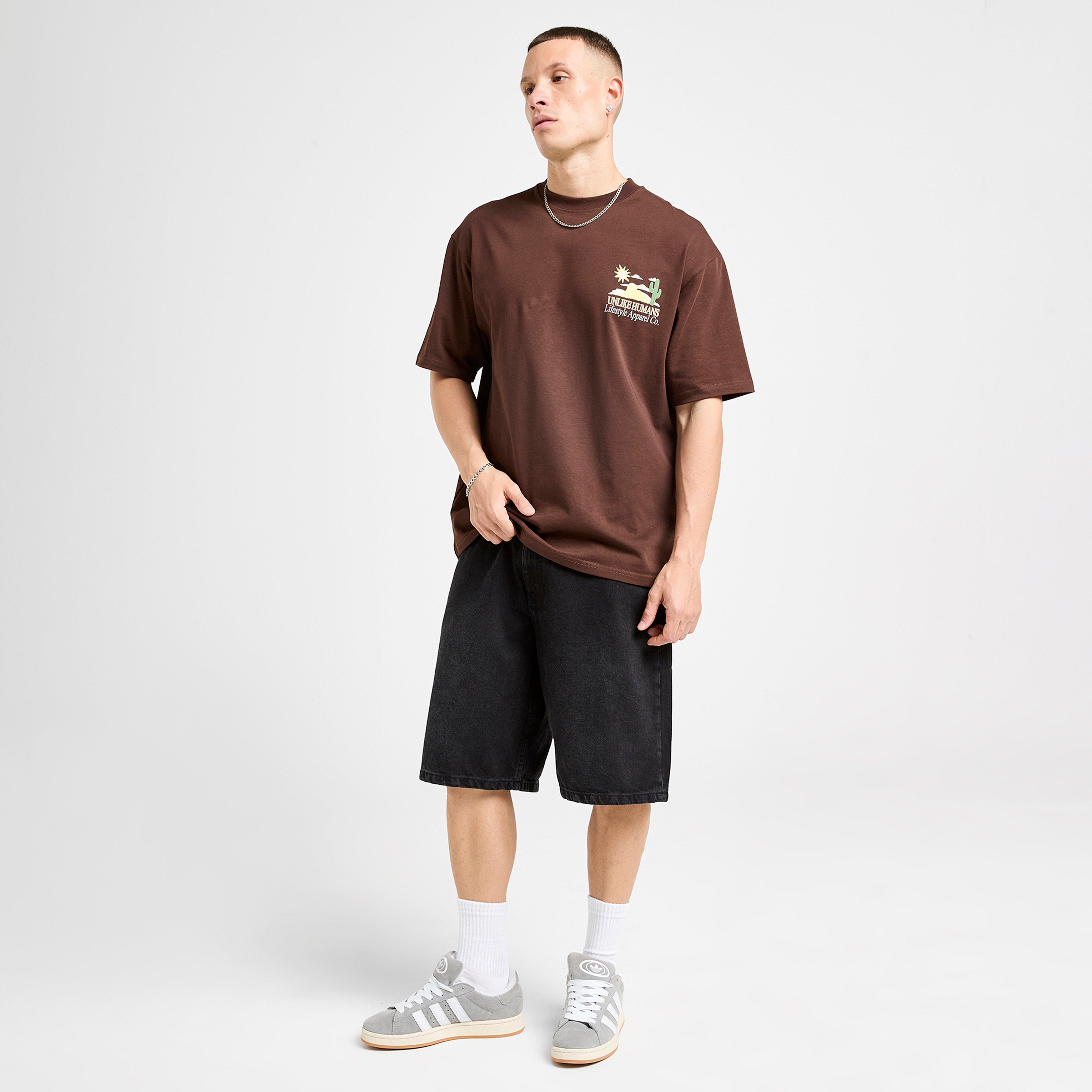 Férfi rövidnadrág UNLIKE HUMANS RÖVIDNADRÁG RICK SHT DDEN-WBD