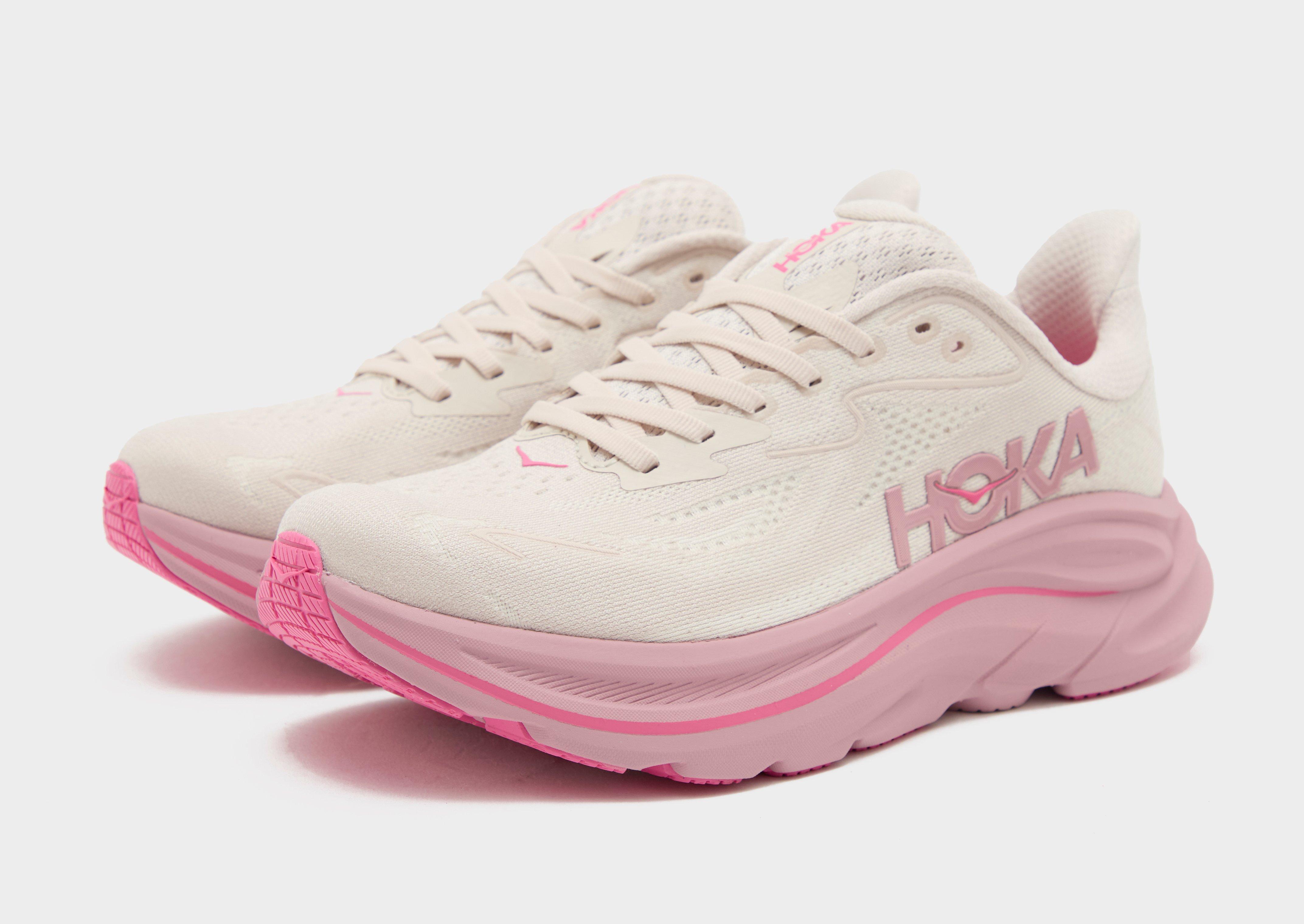 Pantofi alergare de damă HOKA CLIFTON 10 1162031-RMD Alb