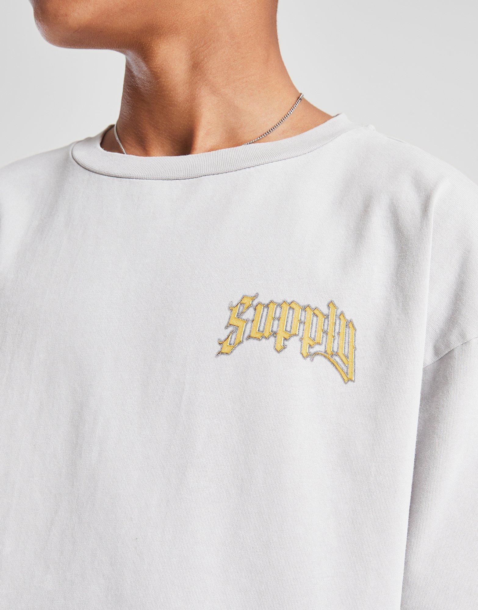 Detské tričko SUPPLY&DEMAND TRIČKO CATCHER GRY-HIR B SUPTJB17710020 Šedá