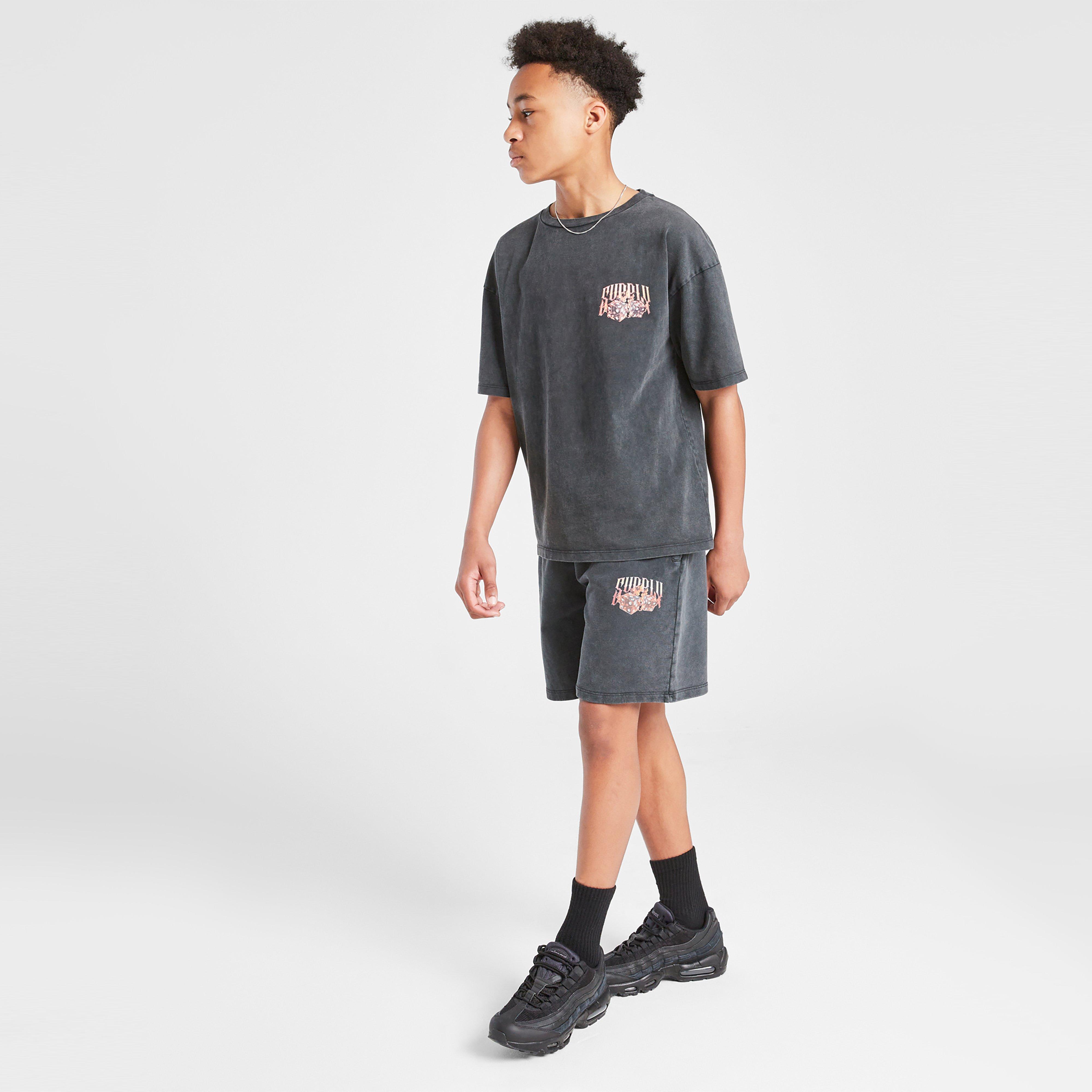 Pantaloni scurți pentru copii SUPPLY&DEMAND PANTALONI SCURȚI FIRE DICE BLK-BLK B